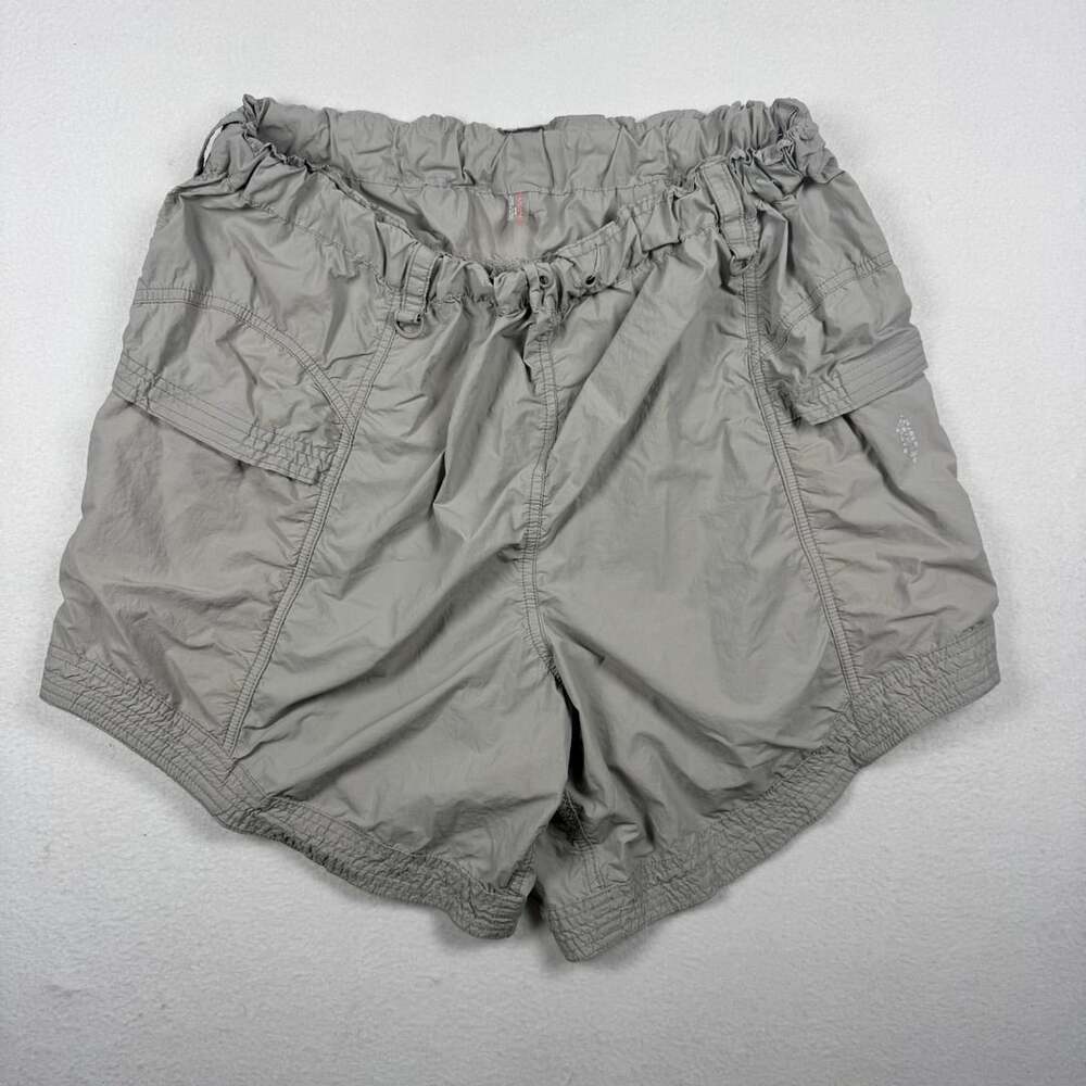 Free People FP Movement In The Wild Long Shorts Gray